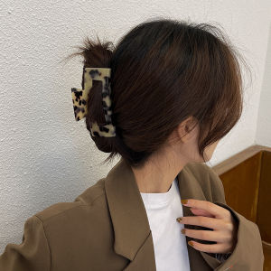 Large Size Shark Hair Clip Fashionable Acetate Hair Grips Stylish Hair Accessories Quality Hairpins for Back of Head