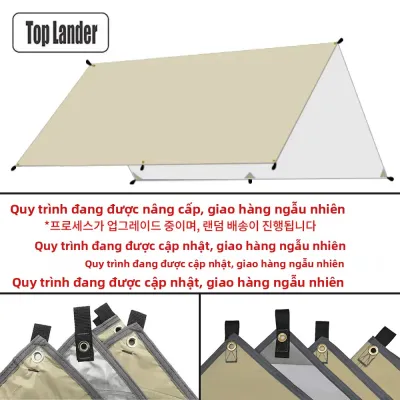 Tấm Bạt Cắm Trại Chống Thấm Nước Siêu Nhẹ Ngoài Trời Che Nắng Tán Bóng Bãi Biển Che Nắng Lều Mái Hiên Cho Du Khách Vườn Đi Bộ Đường Dài Mang Trang Bị Sau Lưng