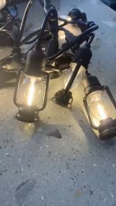 ไฟตกแต่ง รูปตะเกียง ไฟประดับ 220V MP-6602 ยาว5เมตร 10ดวง ดวงใหญ่ LED ไฟปีใหม่ ไฟคริสต์มาส ไฟแต่งบ้าน