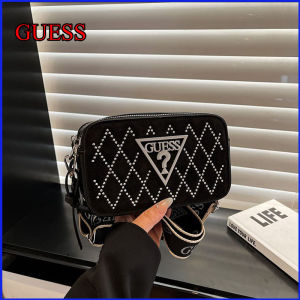 GUESS For 12x8x20cm Bag 2025 Fashion Camera Bag Small Square Bag Solid Color Crossbody Bag Single Shoulder