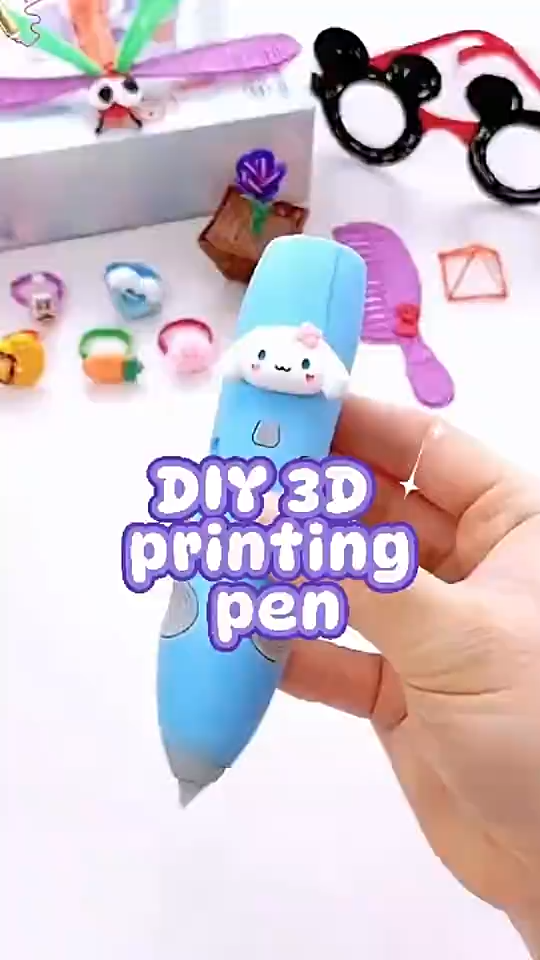 Tatajoy 3D Pen Anak Wireless 3D Printer Arts Pen Making Doodle Arts Mainan Edukasi Anak