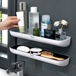 [HCM] Kệ Nhà Tắm ECOCO Đựng Dầu Gội Sữa Tắm Cao Cấp Kệ Đựng Gia Vị Khay Nhà Bếp Dán Tường ZA48