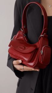 JAM | MUVA - Cassette - กระเป๋าสะพายข้าง หนังวัว มีหลายกระเป๋า ปรับเป็นครอสบอดี้ได้ กระเป๋าหนังแท้มือสอง กระเป๋าหนังแท้ - Lazada