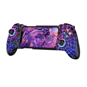 BEBONCOOL บลูทูธที่รองรับ Android เกมแพดคอนโทรลเลอร์เกมยืดไสลด์สําหรับ iOS จอยสติ๊กมือถือพร้อม Hall Effect