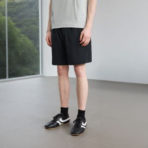 Lilbetter Mens Sporty Short Pants Breathable Fitness Shorts mid Waist Straight Leg Anti-Wrinkle Summer Fashion Casual Shorts