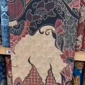 Kain Batik Katun Meteran Motif Bahan Seragam Sekolah