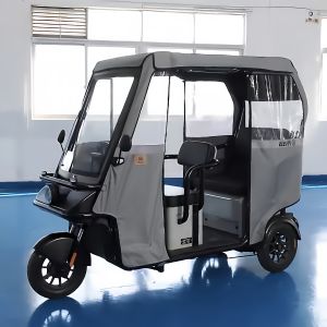 Thickened Mesh Sunshade Rain Wanshida Three-Wheel Car Canvas Curtain Anti-Mosquito Outdoor Camping Travel Protection Equipment