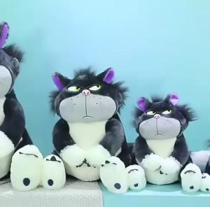 Gấu Bông Mèo Lucifer Disney Mặt Quạo Cao Cấp. Thú Bông Toy