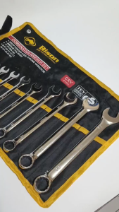 Kunci Ring Pas 1 Set Lengkap Bison 11 Pcs 8 - 24 mm Chrome Vanadium / kunci pas ring 1 set lengkap