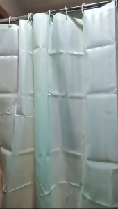 Shower Curtain Hotel Hospital Solid Color Waterproof PEVA Bathing Shower Curtain Bathroom Curtain With Hook B-5 B-13 B-11