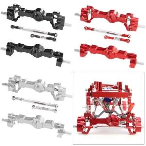 WPL C74 CNC Aluminum Front Rear Portal Axle Set for 1/16 1/10 RC Car Compatible with C14 C24 B14 B24 B16 B36 C64 C64-1 C74-1