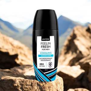 BUY1TAKE1 Avon Feelin Fresh COOLING 40ML Roll On Deodorant For Men No Stain