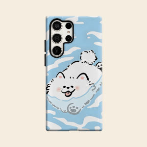 Cute Puppy Cartoon Luxury Fashion Full Lens Protective Case for Samsung Galaxy S26 S25 S24 A56 A36 Plus Ultra