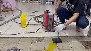 Máy thông cống lò xo GQ150 Công suất 2200 kèm phụ kiện