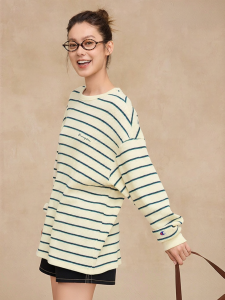 Champion | Long Sleeve Striped T-Shirt Autumn Couple Style