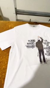 BSL - 125 Bisalo Baju Kaos Pria Wanita lengan pendek motif \"5 Quotes\" Digital Printal Kaos Distro Combed Atasan