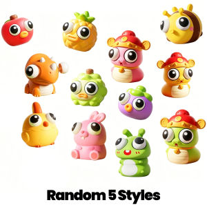 CONUSEA | Eye-Popping Toys Stress-relieving Toys Cartoon Animal Relieve Anxiety Eyeball Bouncing Toy Gifts For Fun Boys Girls Adults