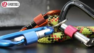 CLIWIZ Khóa Vít An Toàn Chuyên Nghiệp Carabiner Để Làm Việc Ở Độ Cao Thiết Bị Đặc Biệt Ngoài Trời Nhôm Chịu Tải 24KN 4 Màu
