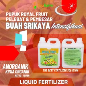 Pupuk Pemanis Buah Buahan / Pupuk Anti Perontok Bunga Buah / Pupuk Anti Perontok Buah / Pupuk Pelebat Buah Srikaya / Pupuk Buah Srikaya