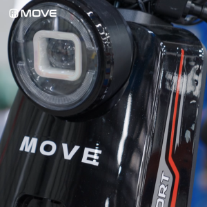 [TRẢ GÓP 0%] Xe Máy Điện MOVE SPORT Chính Hãng Cá Tính Hiện Đại - Bảo Hành Tại Nhà - Màu Xám Bóng
