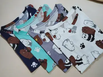 Shop We Bare Bears Family Terno Pajama Set with great discounts and prices online Nov 2024 Lazada Philippines