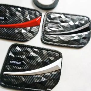 Tank Cover Tutup Bensin Mobil Suzuki Ertiga 2012 - 2017 Carbon
