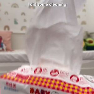 Suzuran Baby Antibacterial Cotton Sheet 80 pcs x 6 packs