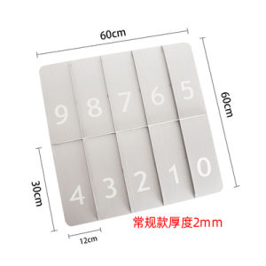 Heytea Stainless Steel Thickened Digital Cup Rack Cup Dispenser Tea Shop Supplies Take out Take Away Cup Holder Waiting Tray