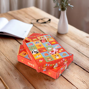 1-5Pcs Christmas Surprise Boxes Calendar Boxes Kit DIY Funny 24 Days Christmas Countdown Blind Case for Xmas Party Supplies