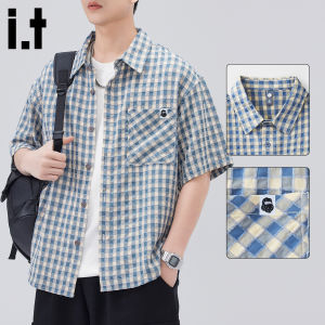 FINGERCROXX | Plaid Thin Japanese-Style Loose Casual Match-All Shirt