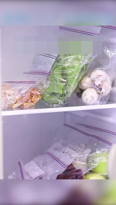 Kantong Plastik Ziplock Zipper Pembungkus Makanan Sayuran dan Buah Food Grade