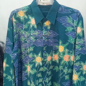 Kemeja Batik Pria Lengan Panjang / Kemeja Formal Baju Kerja