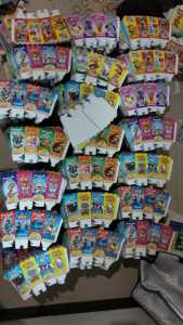 kertas popcorn 9x5 paket 500pcs dublek/bungkus popcorn