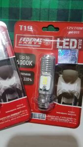 LAMPU LED DEPAN BEAT / VARIO / SATRIA FEDERAL PARTS K1 T19 12V 7/8W UP TO 6000K