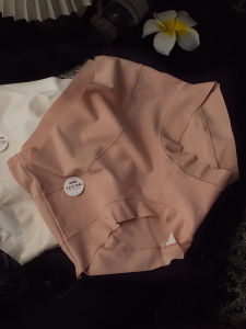 Antibacterial Long Velvet Cotton mid High Waist Womens Underwear Comfortable Seamless Breathable Large Size Triangle Pants