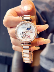 LIBIS | Luxury Night Glow Hollow-out Water-resistant Automatic Womens Watch