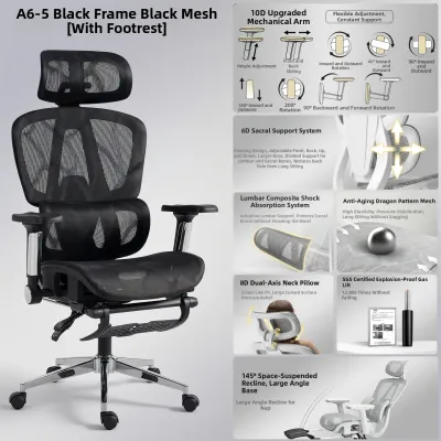 YOULANSEN | Ergonomic Adjustable Office Chair