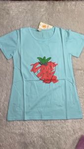 Kaos Anak Cewek Tangan Pendek 4 PCS Seratus Ribu/Kaos Anak Cewek Usia 1-10 Tahun Bahan Adem Motif Sablon Premium/Fhasion Santai Anak Perempuan Model Kekinian  Bahan Nyaman