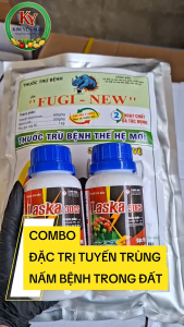 Phòng trị tuyến trùng và làm lành các vết thương do tuyến trùng gây hại ngăn ngừa sưng rễ thối rễ và vàng lá
