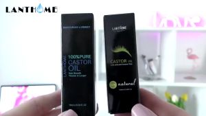 10ml Natural Castor Hair Eyebrow Lashes Growth Serum 7Day Eyelash Enhancer Longer Fuller Thicker Lashes