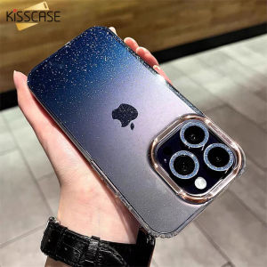 Kisscase Cho Iphone15promax Trường Hợp Ngôi Sao Tưởng Tượng Gradient Long Lanh Trường Hợp ống kính kim loại Máy Ảnh Bảo vệ Khung Trong Suốt Nâng Cao chống rơi đối màu lưng điện thoại di động Bìa Trường Hợp Đối Với iPhone 15 Pro Max 14 Cộng Với 14 13 12 11
