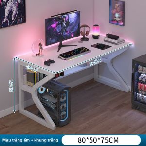 Bàn Học Bàn Chơi Game Phong Cách Hiện Đại Đơn Giản