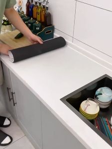 Fruit and vegetable bowl mat bar counter cartoon kitchen drain mat absorbent anti slip mat simple table mat tableware drying mat.