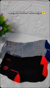 FS 5 pcs Random KS82 Kaos Kaki Pendek Pria Diatas Mata Kaki Solid Color Sekolah Kantor Kaos Kaki Casual Pria