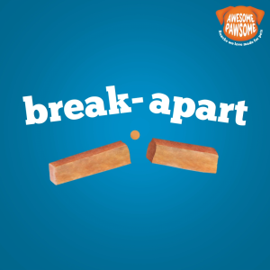 Awesome Pawsome All Natural Dog Treat Grain Free Snacks for Dogs of All Ages Made in New Zealand with Resealable Bag (Bundle of 2)