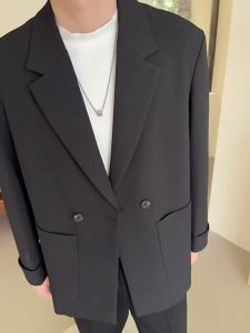 Mens suit jacket high-end casual suit Korean style trendy fashion jacket single Western jacket