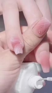 BORN PRETTY | BORN PRETTY 15ml White Watercolor Nail Gel Polish Functional Gel DIY Manicure Marble Gradient Nail Art Decoration Paint for Nail