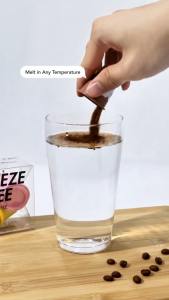 【Free 4】Arabica Coffee Bean x Brown Sugar Aroma | 15 Capsule | Freeze Dried | Best for Latte
