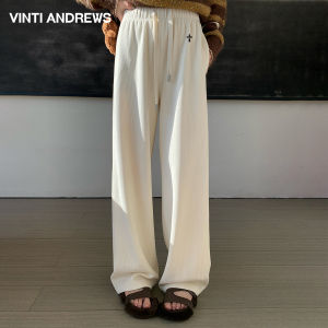 High Waist Soft Autumn/Winter Pants Slim Fit