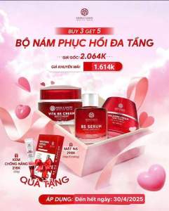 (Miss CanDy)(Mua 3 Được 5) Bộ 3 Món Hỗ Trợ Cải Thiện Nám Thâm SạmKem Nám Sâm Nhung 25g Serum HA 30ml Kem Chống Nắng 50g (Hàng Chính Hãng)